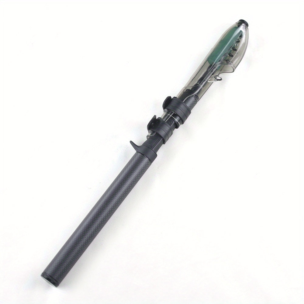 High-carbon fiber material, portable travel rod, telescopic fishing rod, medium power fast action, spinning/casting, 5.91ft/6.89ft/7.87ft suitable for saltwater and freshwater fishing, bait weight 5-25g