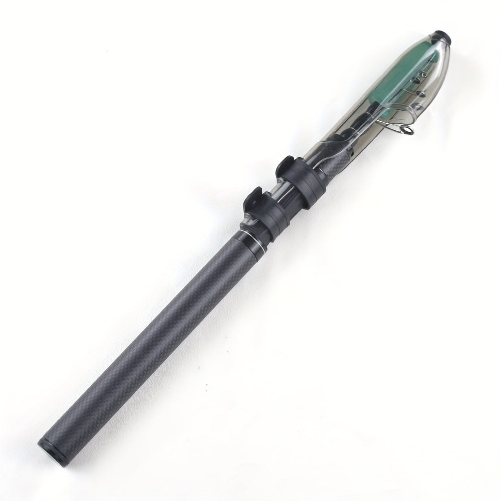 High-carbon fiber material, portable travel rod, telescopic fishing rod, medium power fast action, spinning/casting, 5.91ft/6.89ft/7.87ft suitable for saltwater and freshwater fishing, bait weight 5-25g