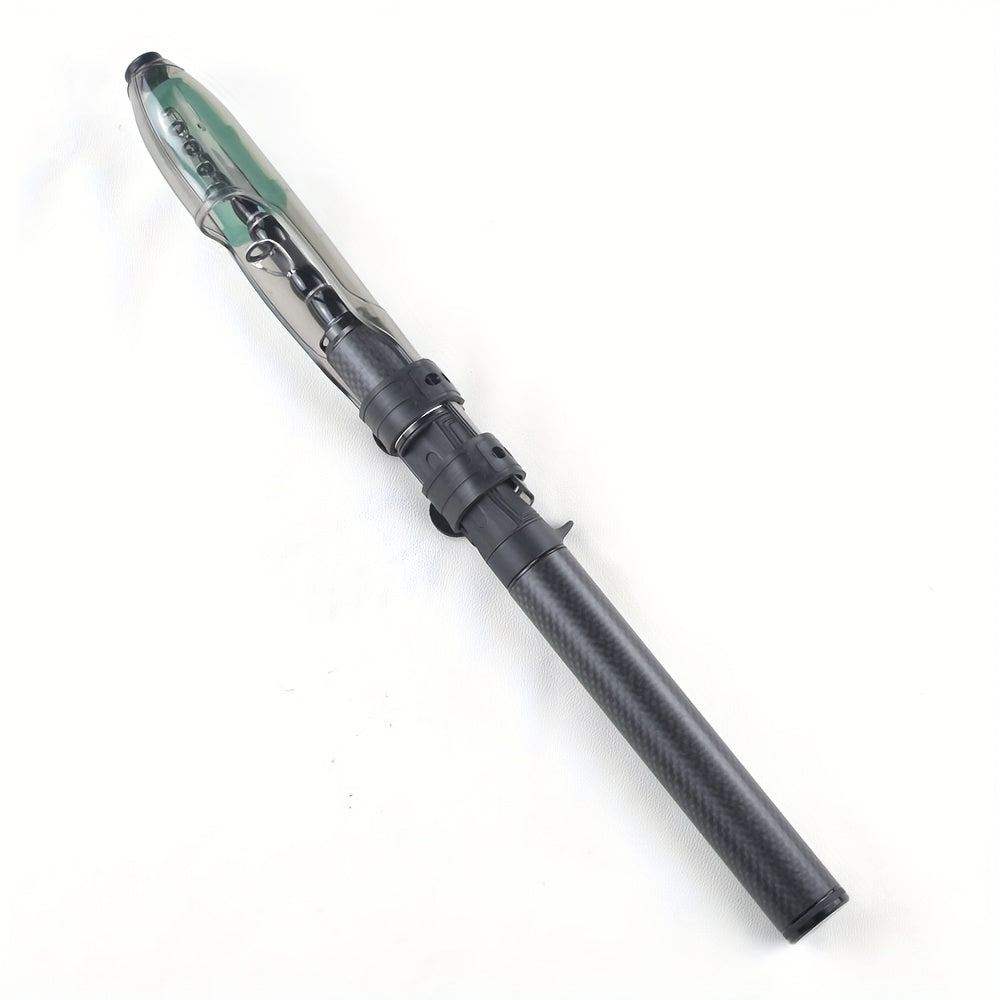 High-carbon fiber material, portable travel rod, telescopic fishing rod, medium power fast action, spinning/casting, 5.91ft/6.89ft/7.87ft suitable for saltwater and freshwater fishing, bait weight 5-25g