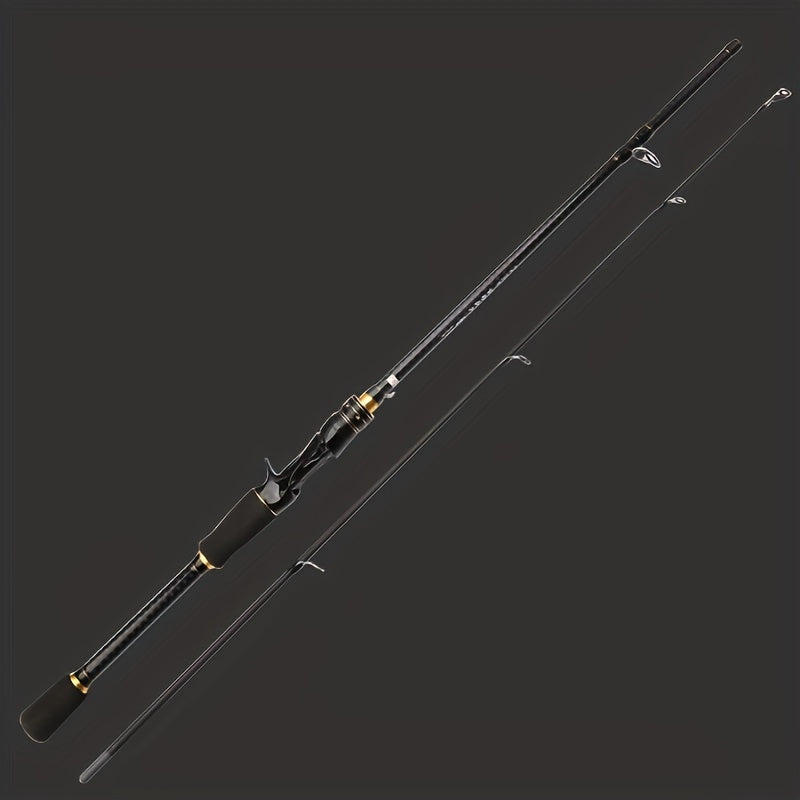 Fiberglass Fishing Rod Combo, 1.65-2.4m, Telescopic, Medium Action, Spin Casting, Lightweight, No Battery Required